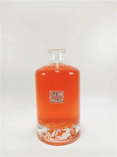 500 ml Vodka Wheskey Glass -pullo